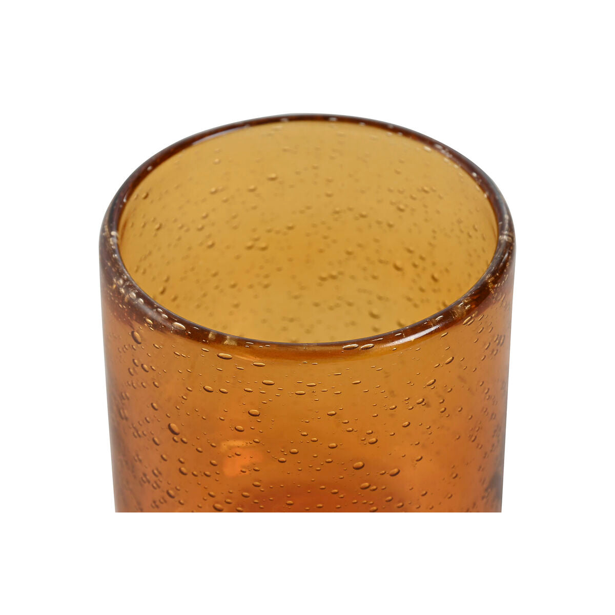 Lasisetti 6 osaa 320 ml, meripihkan väriset kristallilasit