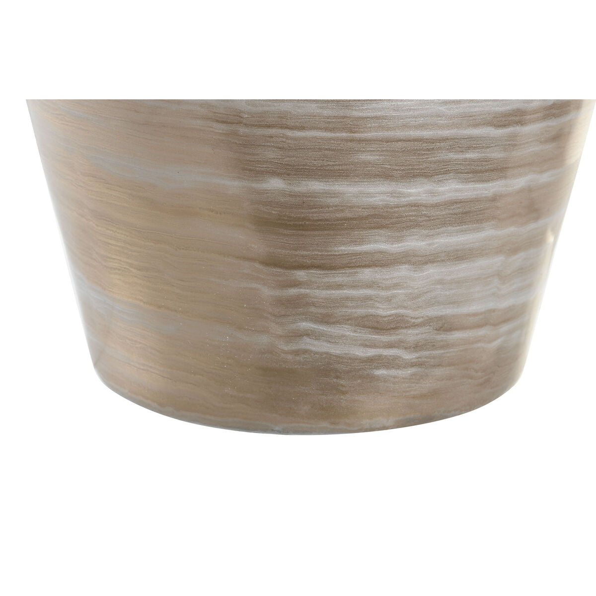 Maljakko lattiamallinen kristalli-alumiini 29 x 29 x 52 cm, monivärinen moderni