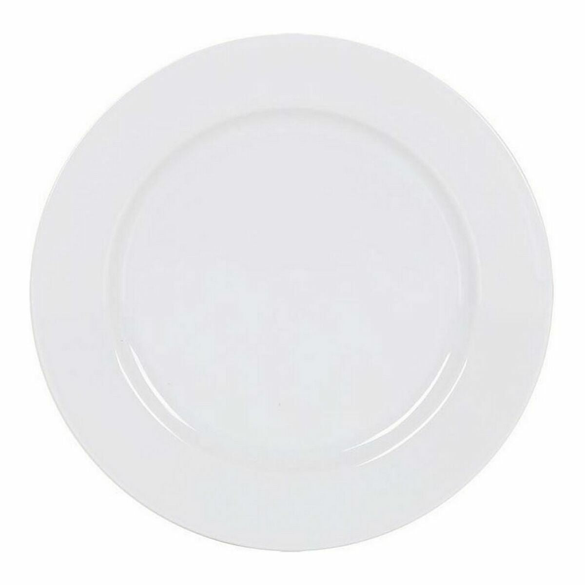 Lautaset 24 cm, posliini 18 osaa - litteät ruokailulautaset arkeen & juhlaan