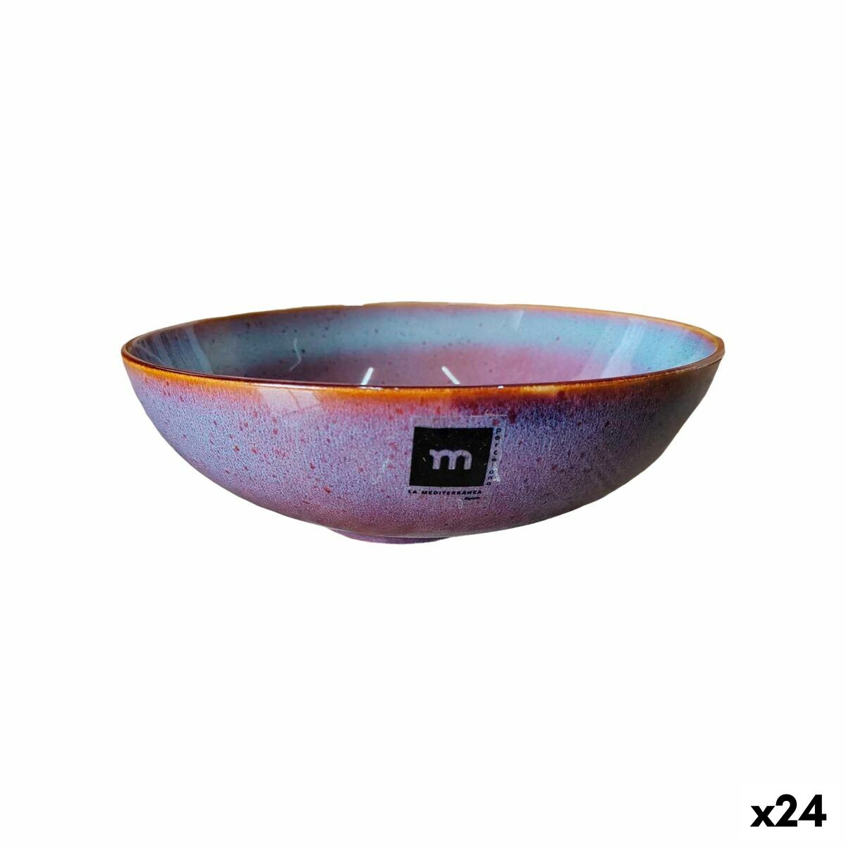 Litteä lautanen 24 kpl, lautaset ruokapöytään & tarjoiluun - La Mediterránea