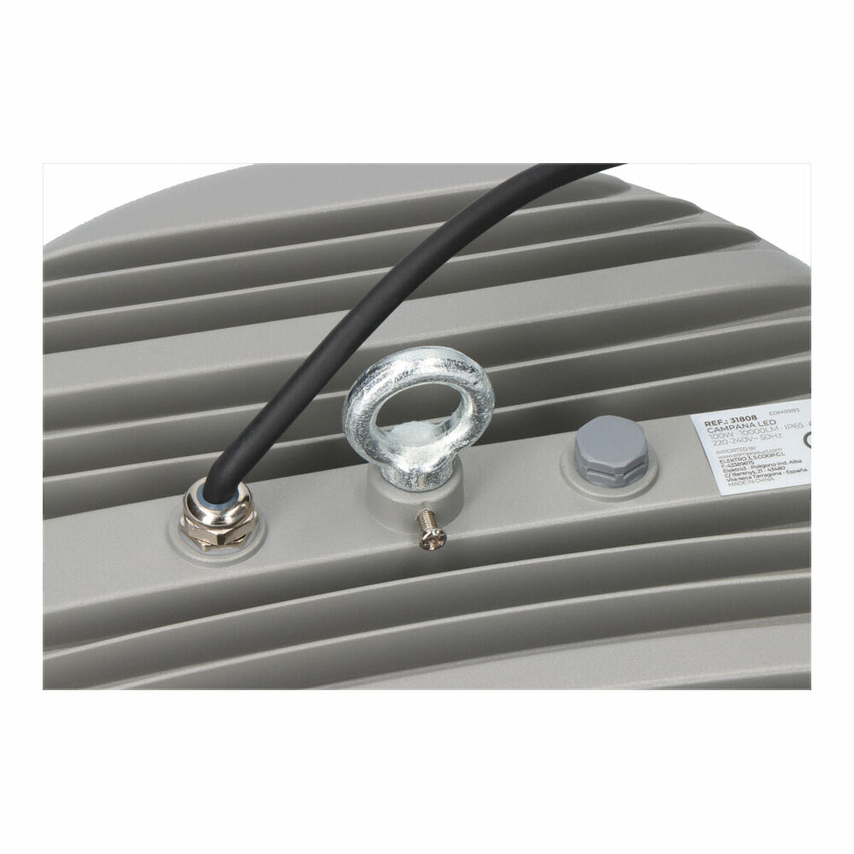 LED high bay -valaisin 100 W 10000 lm IP65, 6500 K, ripustettava