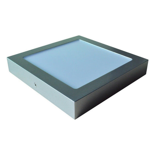 LED kattolamppu 20 W 4000 K, pinta-asennettava 22,5×22,5×4 cm, alumiini
