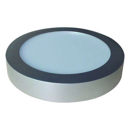 LED kattovalaisin 20 W 6400 K Ø 22,5 cm, 1500 lm, alumiinireunus, pinta-asennus