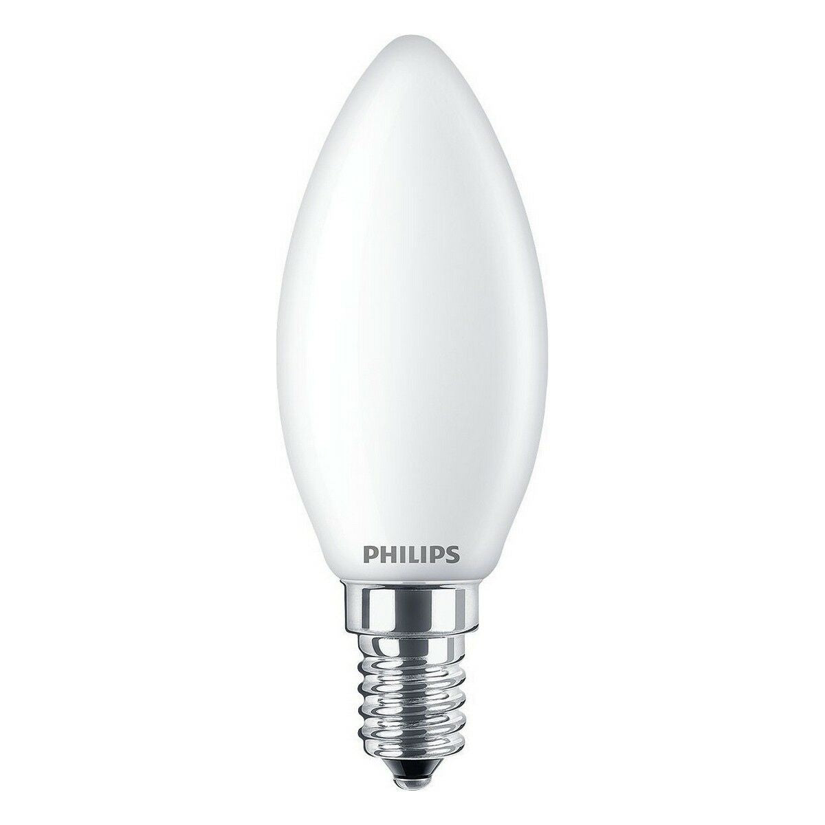 LED-lamppu E14 4,3W 470 lm 6500 K kynttilä, kylmävalkoinen, Philips 3,5×9,7 cm
