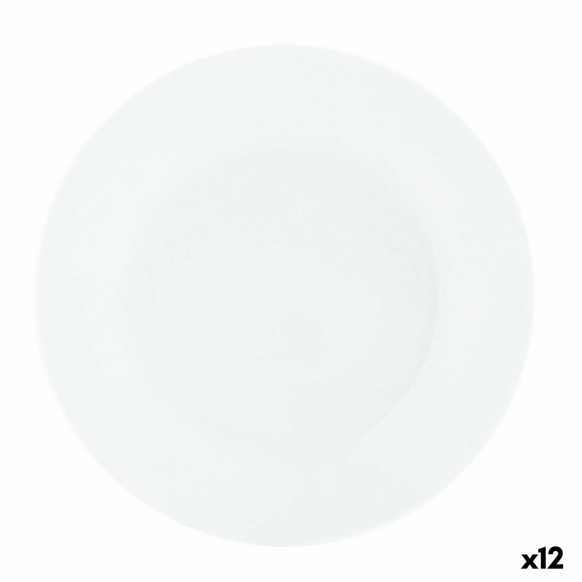 Leipälautanen 15,5 cm keramiikka, valkoinen, 12 kpl, kahvipöytiin & juhliin