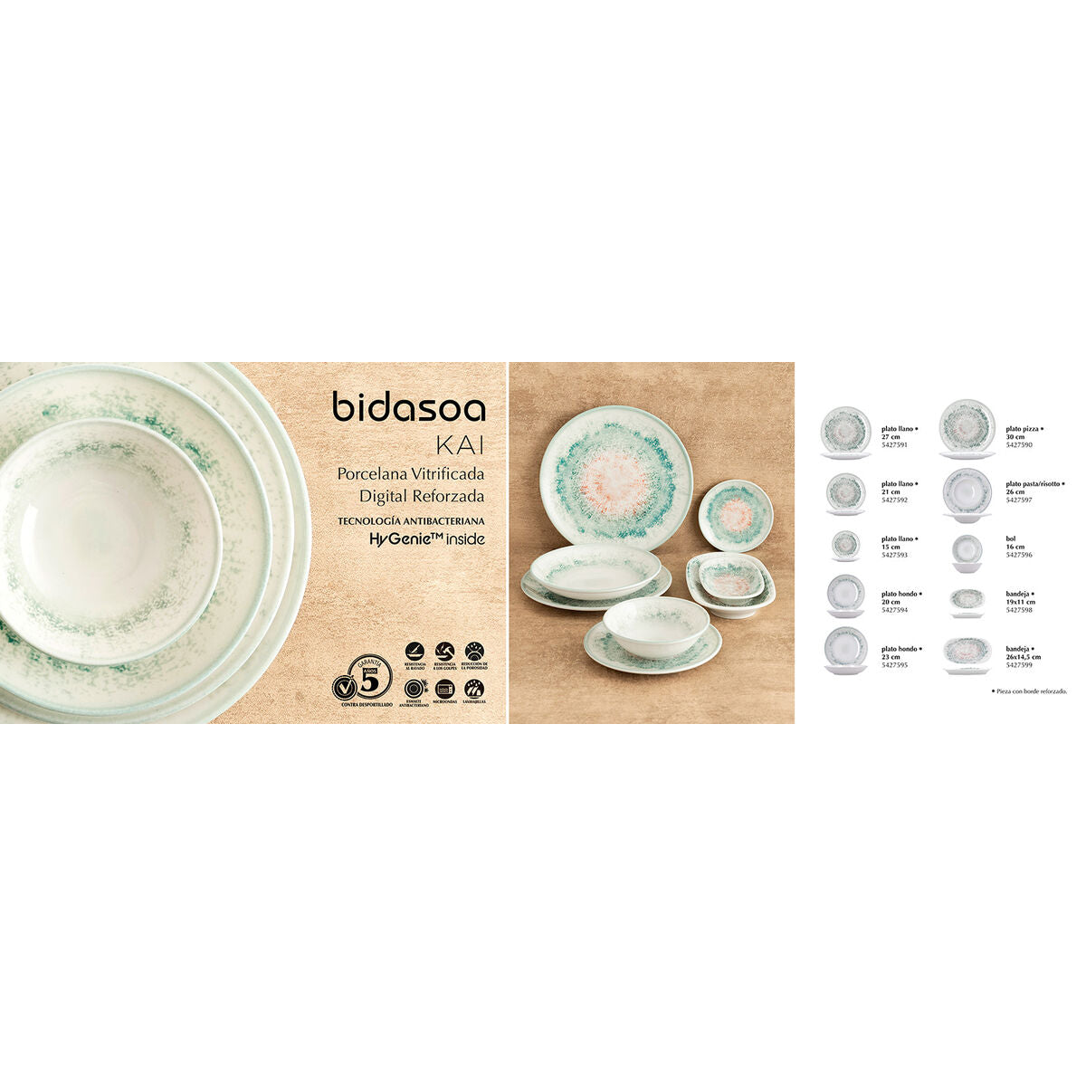 Leipälautanen Ø 15 cm keramiikka, 6 kpl, valkoinen, pinottava, mikroaaltovalmis