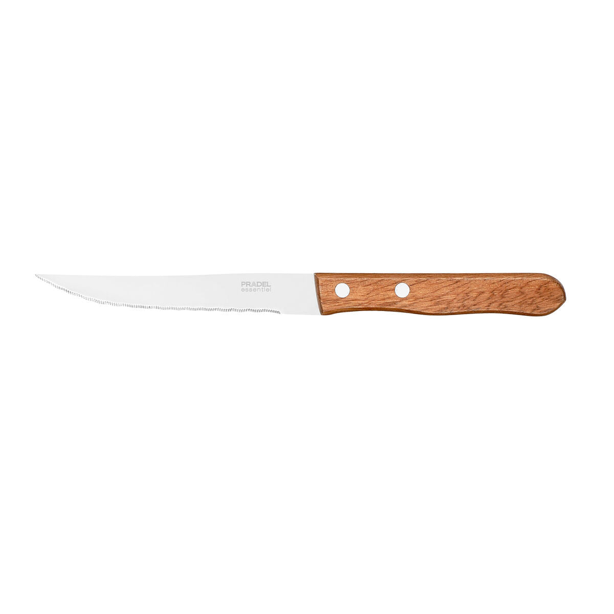 Lihaveitsisetti 21 cm, 4 kpl - ruostumaton teräs & puukahvat, ruokailuun