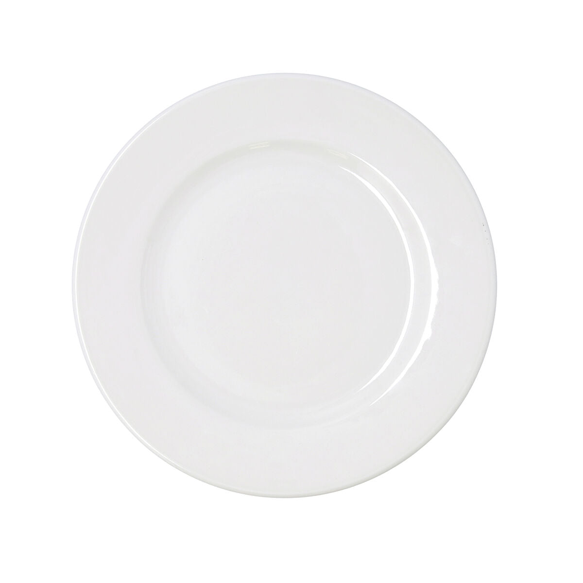 Litteä lautanen 27 cm, pinottava keramiikkalautanen, 6 kpl, astianpesukone