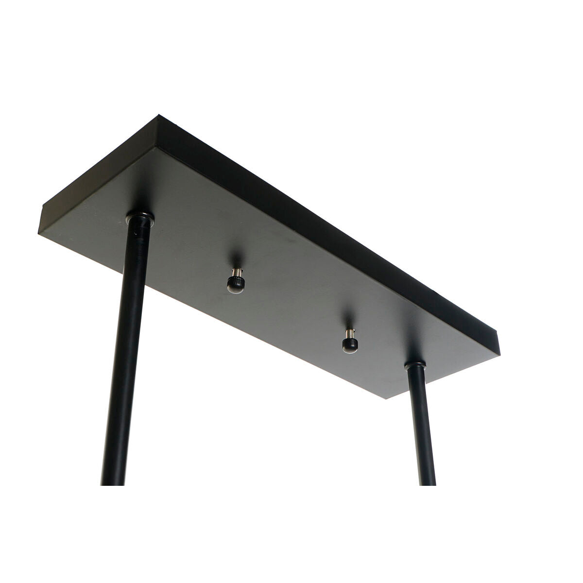 Kattovalaisin loft-tyyliin, ruskea alumiini & kristalli, ruokailutilaan 52×6×26 cm