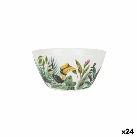 Melamiininen kulho 15 x 7 cm, viidakkomalli, 24 kpl, keittiöön & ruokailuun