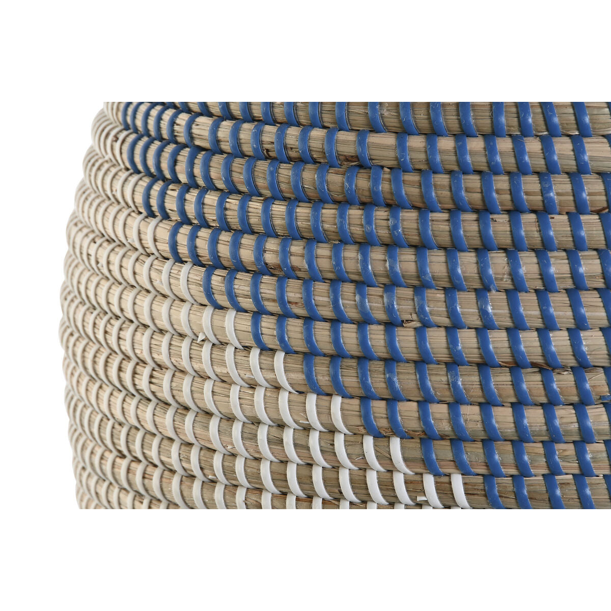 Maljakko meriheinä, sininen & luonnonväri, 31×31×50 cm, välimerellinen