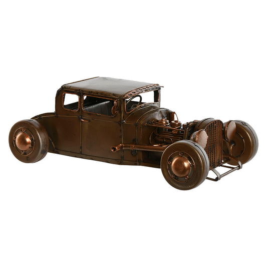 Koristeauto metallinen vintage, samppanja, hopea 31 x 15 x 11 cm sisustukseen