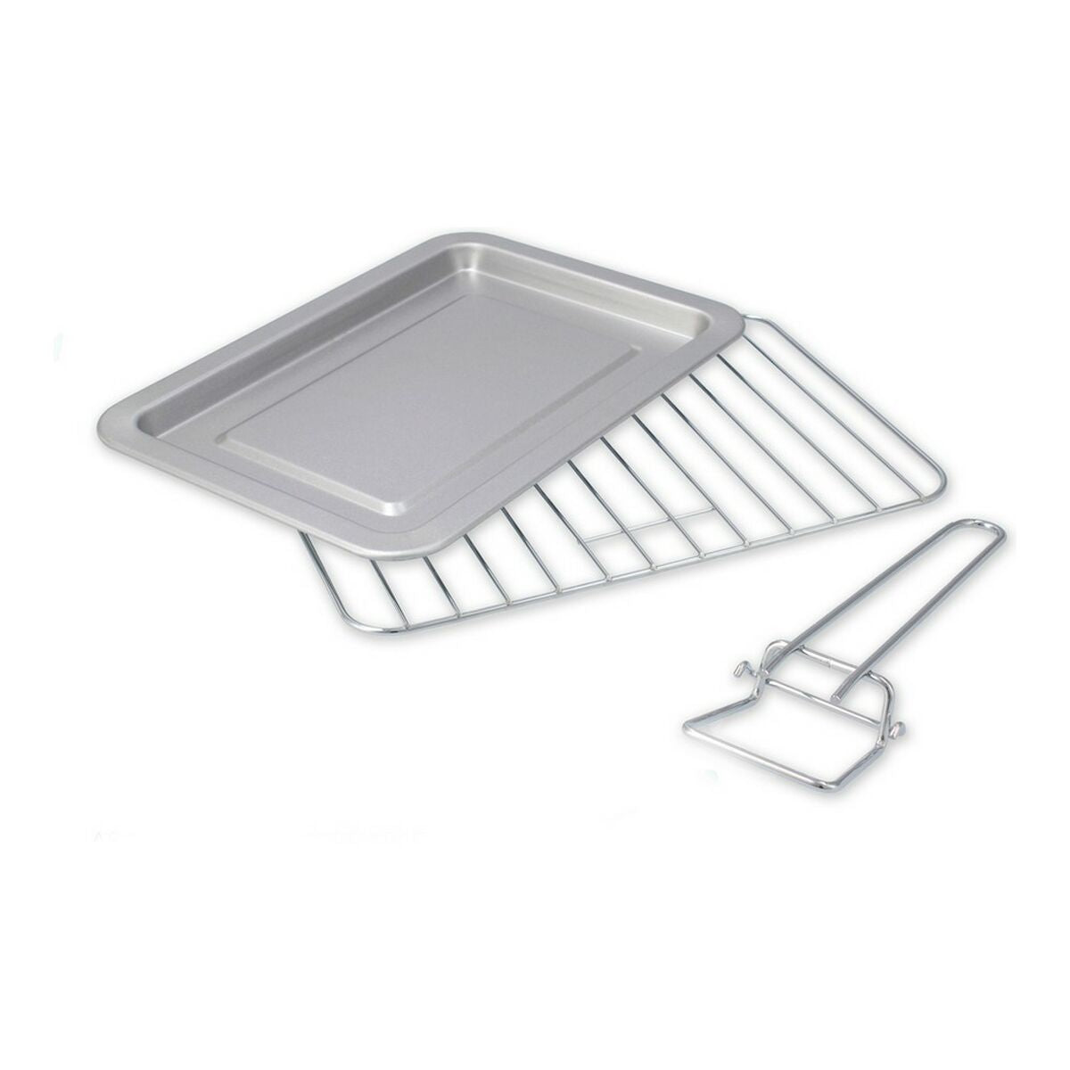 Mini sähköuuni 10 l, uuni & grilli - 400–800 W, 230 °C, musta keittiöön