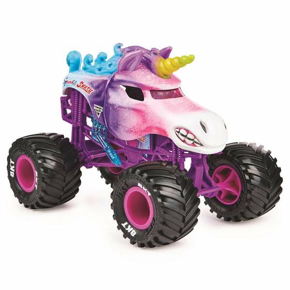 Monster Jam leluauto 1:24, lelumonstertruck 14,9×21,3×13,7 cm, monivärinen