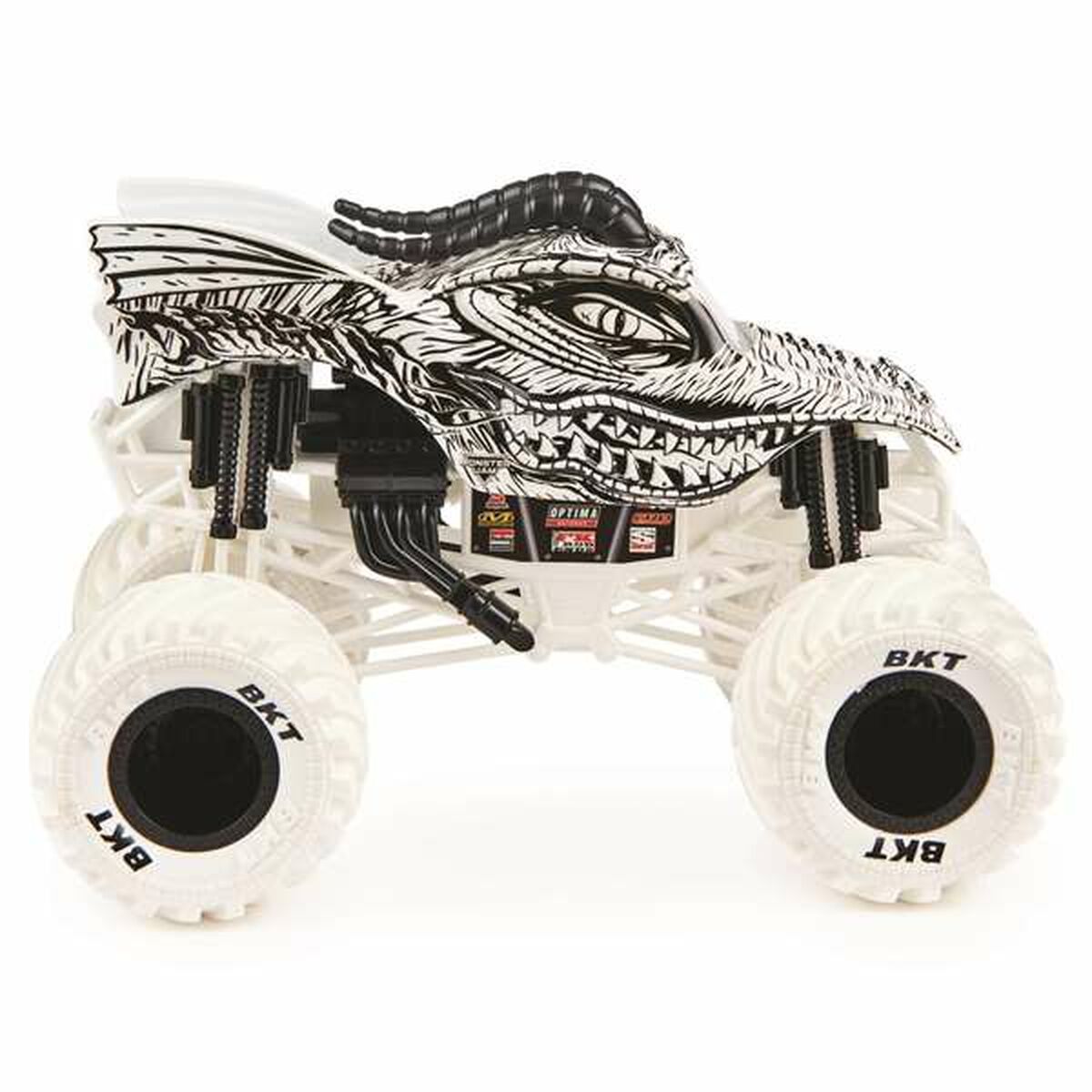 Monster Jam leluauto 1:24, lelumonstertruck 14,9×21,3×13,7 cm, monivärinen