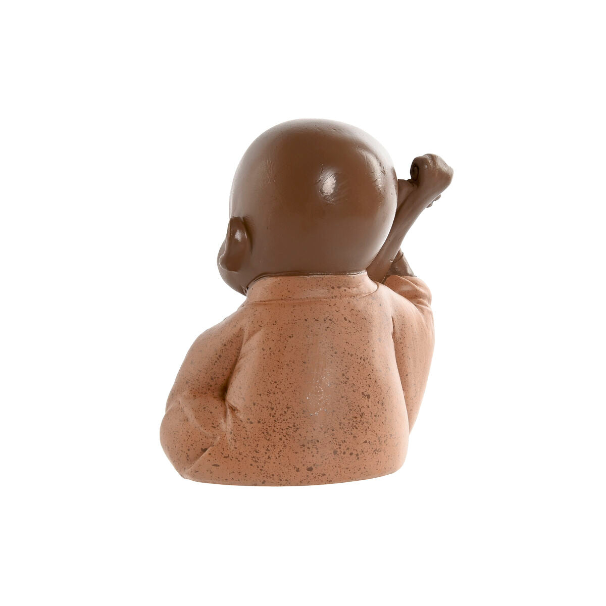 Munkkipatsaat 3 kpl hartsi, oranssi koralli lime, itämainen koriste 10 x 7 x 11 cm