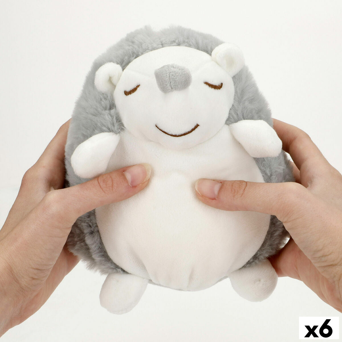 Musiikkipehmolelu 16 x 14 x 14 cm, 6 kpl, muovinen mekanismi, lapsille