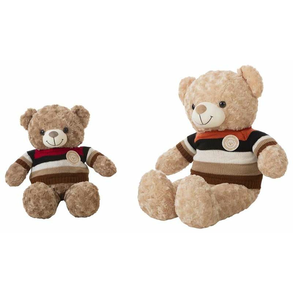 Nalle 140 cm, raidallinen iso pehmolelu & lastenhuoneen koriste, lapsille 3+
