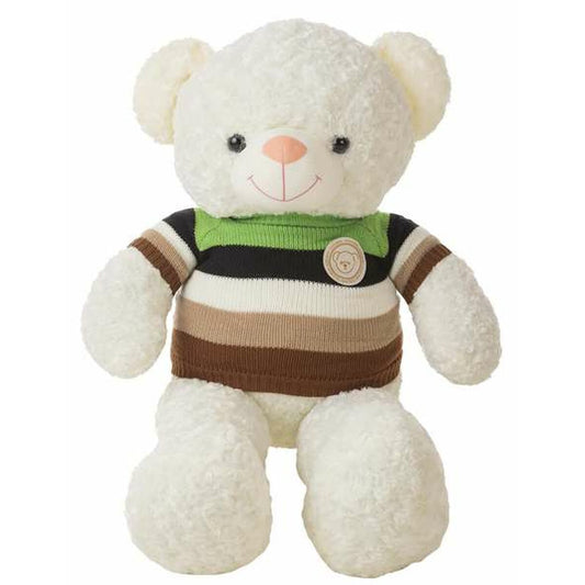 Nalle 55 cm pehmolelu, raidallinen trikoopaita - polyesteri, 3+ vuotiaille