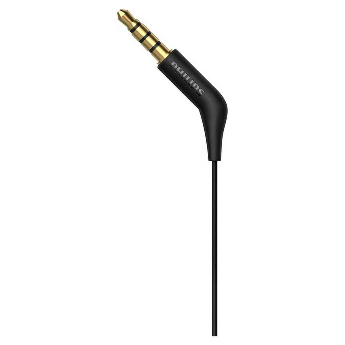 Nappikuulokkeet 3,5 mm silikonipäillä, mikrofoni, johdolliset, musta - Philips