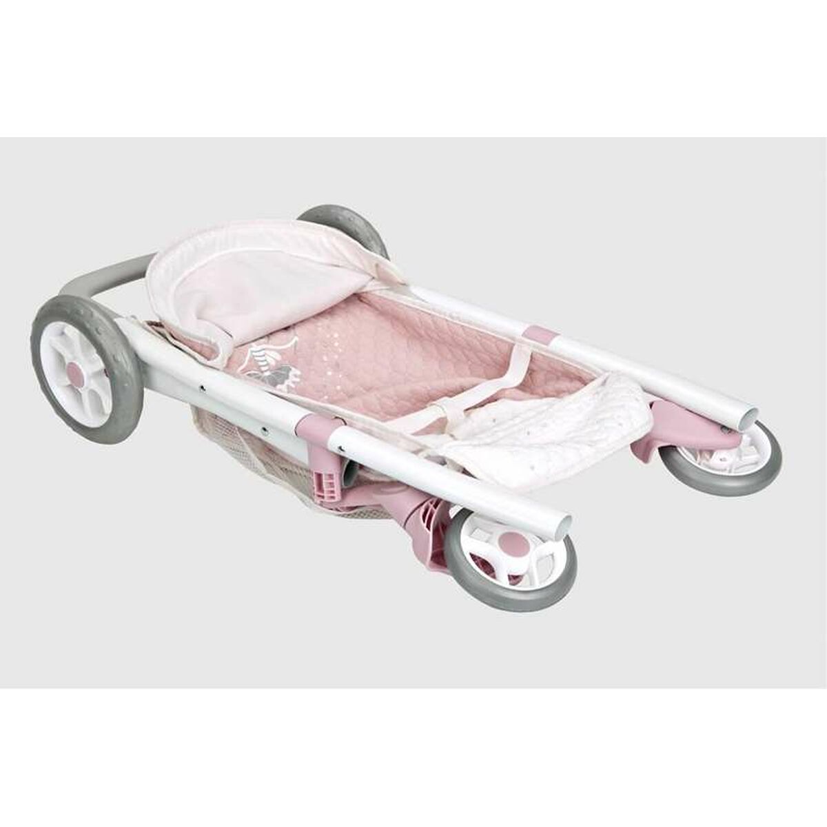 Nuken tuoli muovinen, vaaleanpunainen istuin nukeille & leikkeihin 3+‑vuotiaille