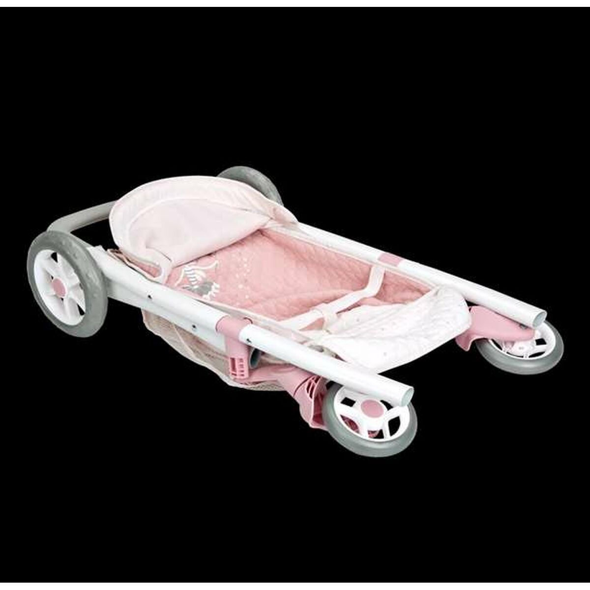 Nuken tuoli muovinen, vaaleanpunainen istuin nukeille & leikkeihin 3+‑vuotiaille