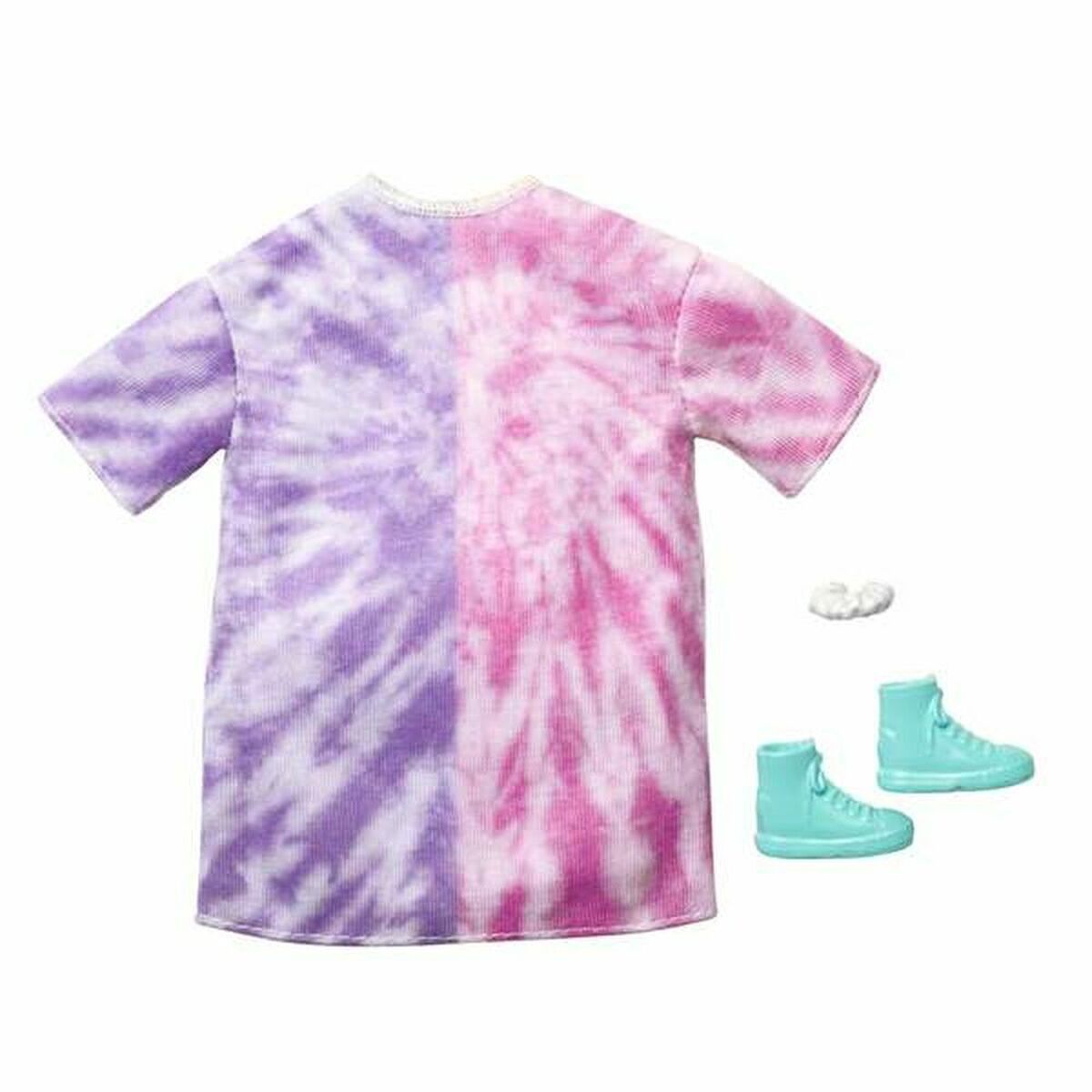 Nuken vaatteet Barbie-nukeille, 3-osainen asusetti, eri kuosit, 3+ v Mattel