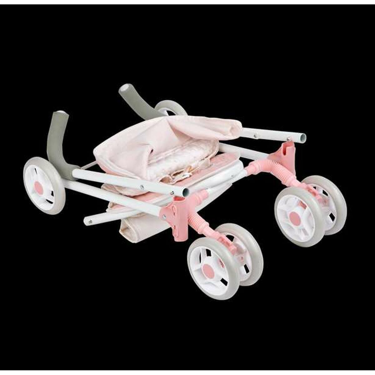 Nuken vaunut & rattaat 29 x 53 x 60 cm, nukelle ja lasten leikkeihin Arias