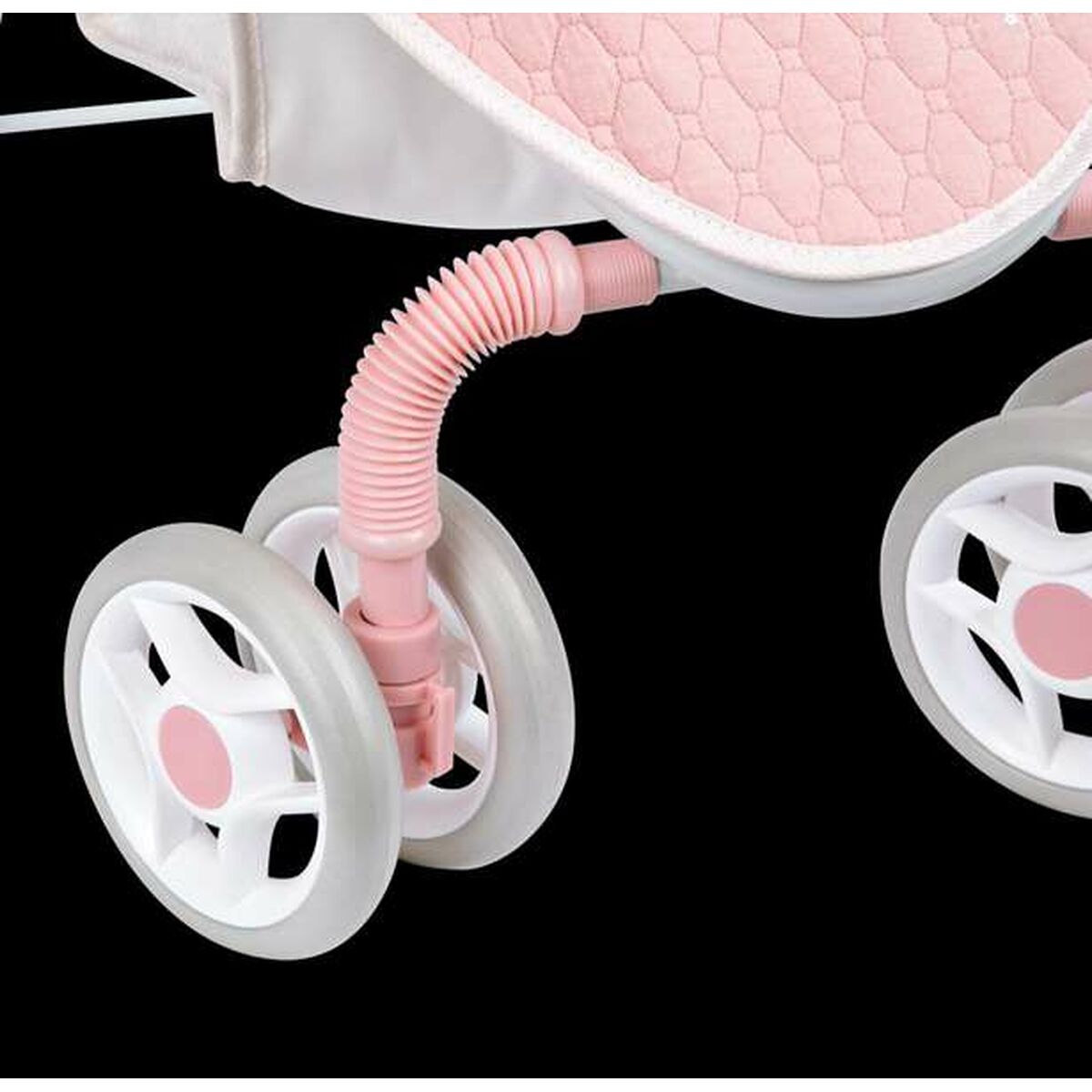 Nuken vaunut & rattaat 29 x 53 x 60 cm, nukelle ja lasten leikkeihin Arias