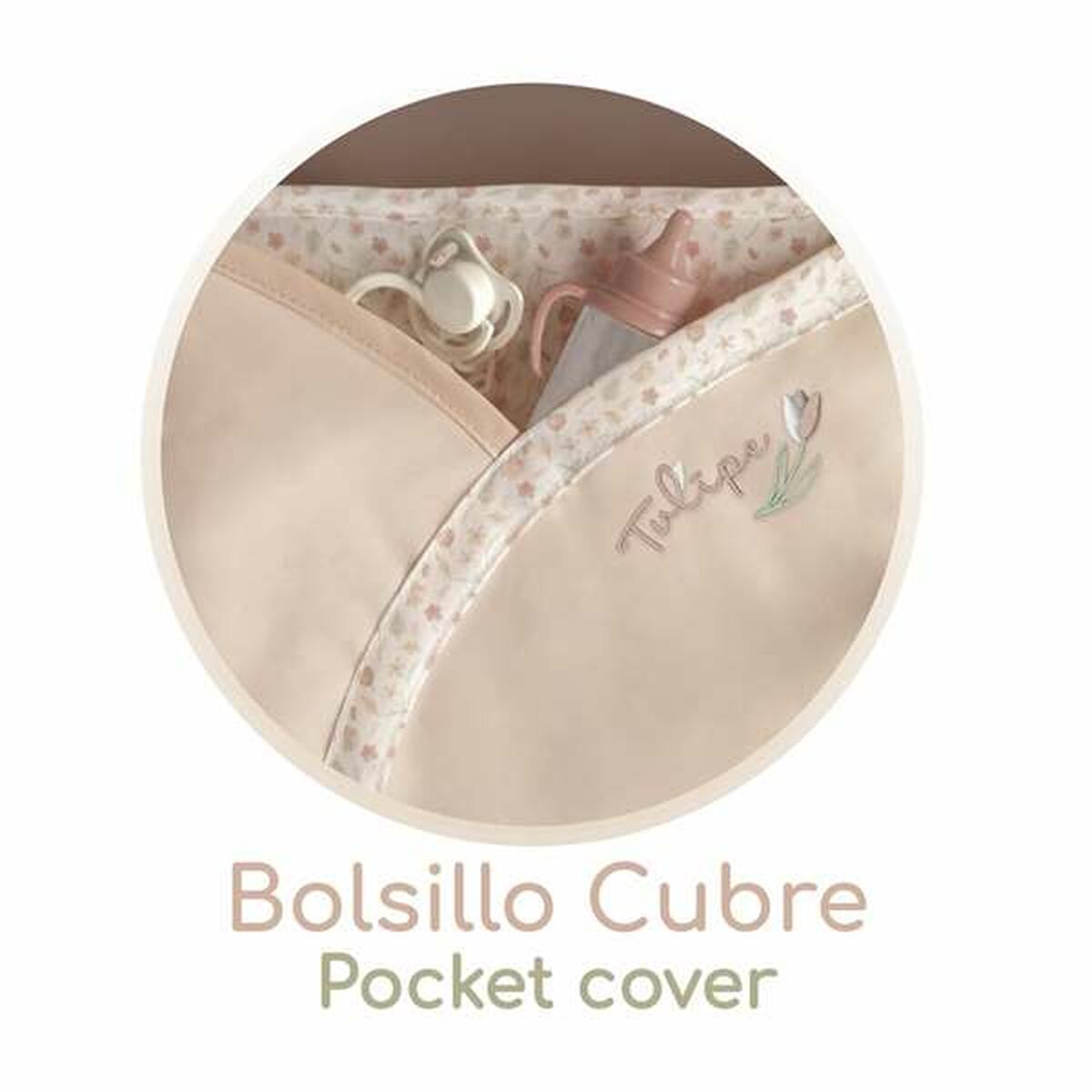 Nuken vaunut taitettava klassinen roosa/beige aurinkovarjolla, lapsille 3+