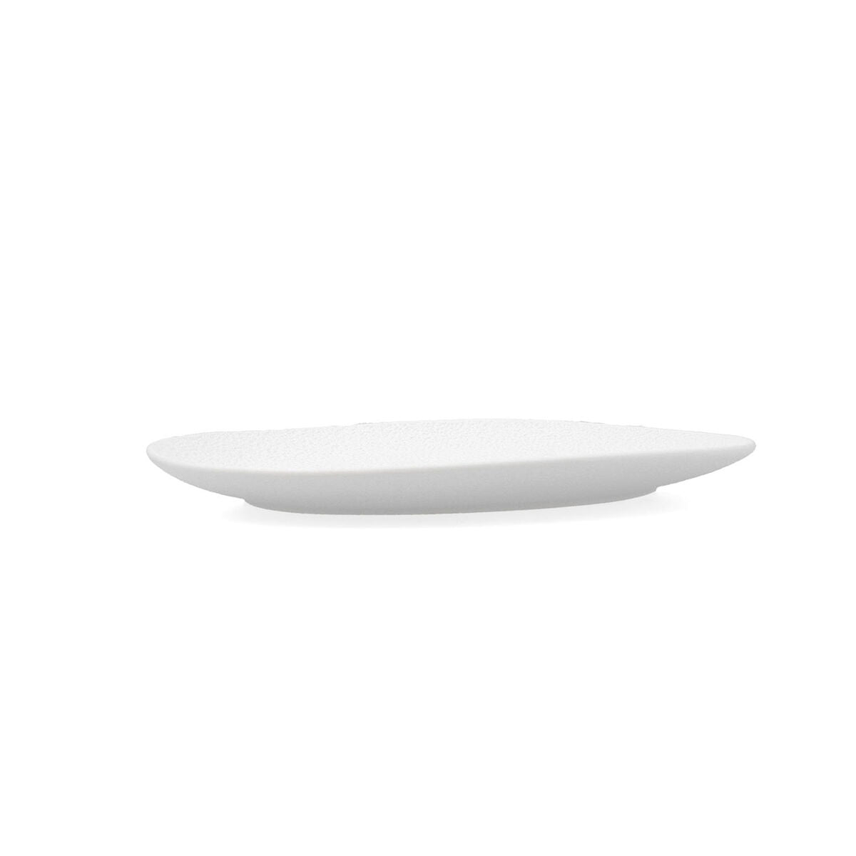 Ovaali keramiikkalautanen 22,8×20,1×2,2 cm, valkoinen 9 kpl