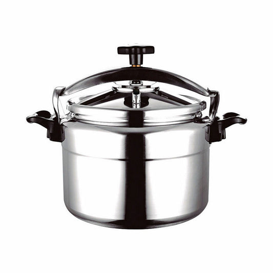 Painekeitin 15 l, kromattu, iso keittoastia perheelle & ammattilaiskeittiöön