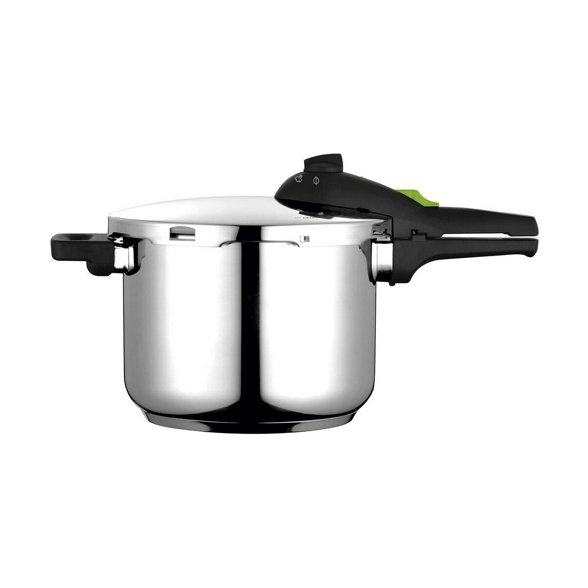 Painekeitin 6 l, ruostumaton teräs 18/10 - kromattu, kaikille liesityypeille