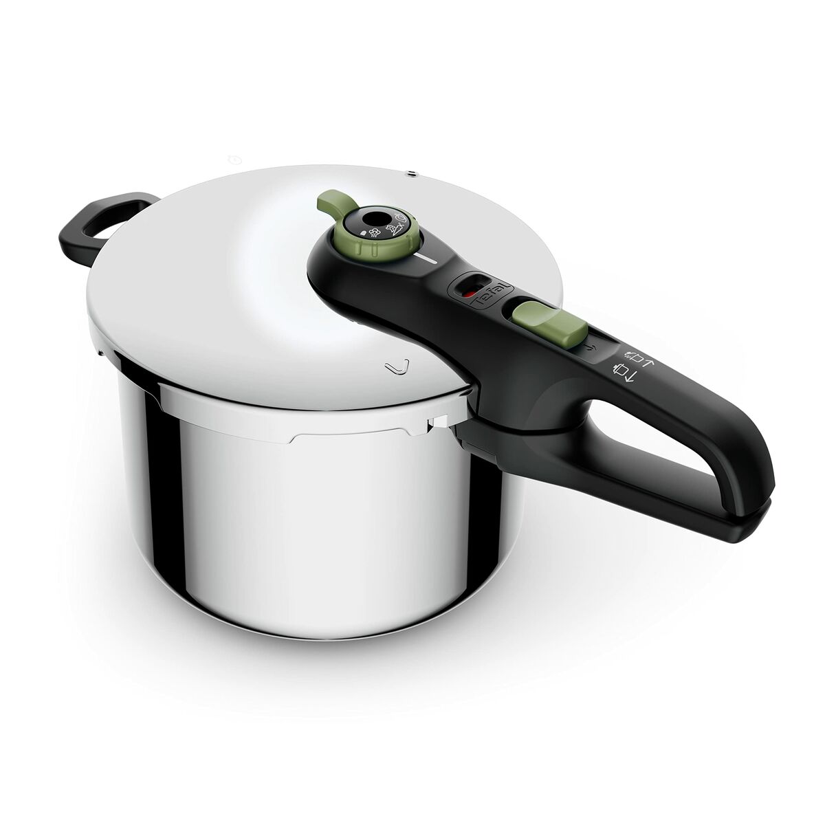 Painekeitin 8 L ruostumaton teräs, tiskikoneeseen sopiva, kotikeittiöön, Tefal