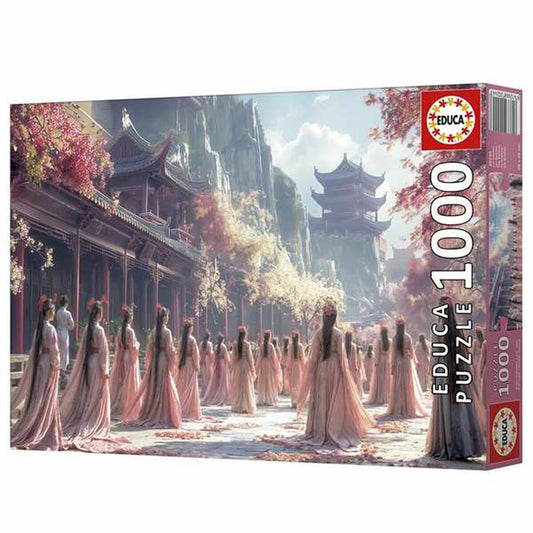 Palapeli 1000 palaa, geishat - japanilainen puutarha & temppeli, 14+ aikuisille