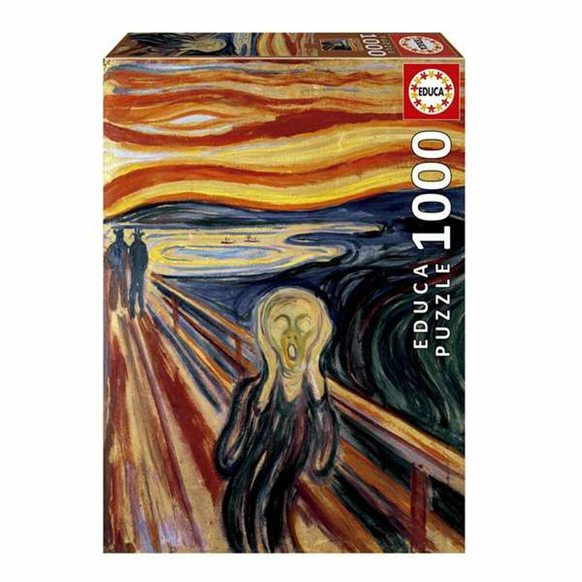 Palapeli 1000 palaa The Scream, Edvard Munch - taidepalapeli aikuisille