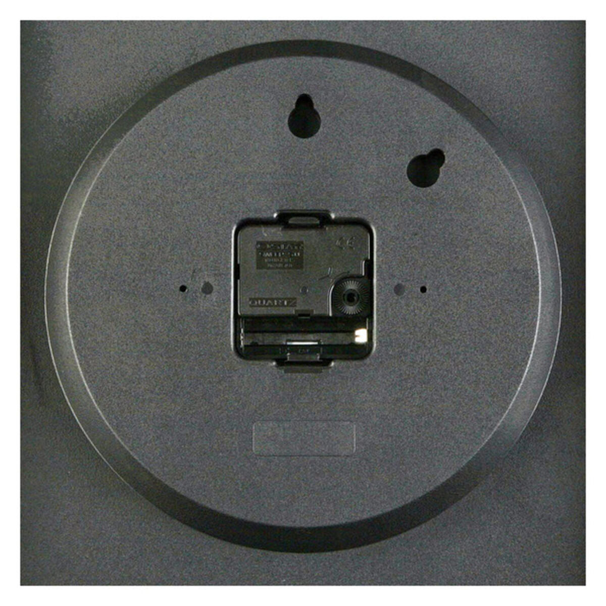 Seinäkello 28 cm, paristokäyttöinen skandinaavinen ruskea muovi, pyöreä