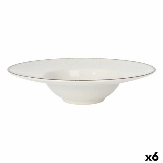 Pastalautanen Ø 28 cm, 6,8 cm syvä pasta- ja risottolautanen, 6 osaa astiasetti
