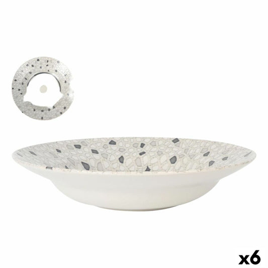 Pastalautanen Ø 29 cm, 6 kpl - barokkimainen kuviollinen setti ruokailuun