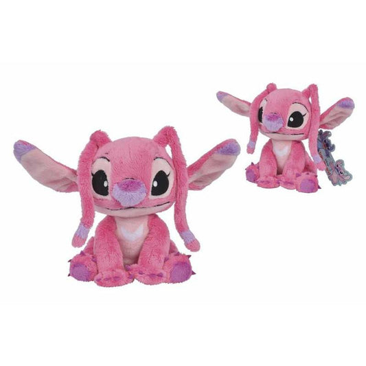 Pehmolelu Stitch 25 cm, pinkki pehmo - pehmeä lahja tytöille & pojille unikaveriksi