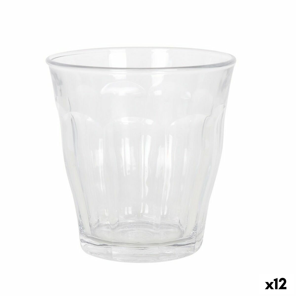 Picardie lasit 310 ml, 4 kpl setti läpinäkyvä, juomalasit keittiöön - Duralex