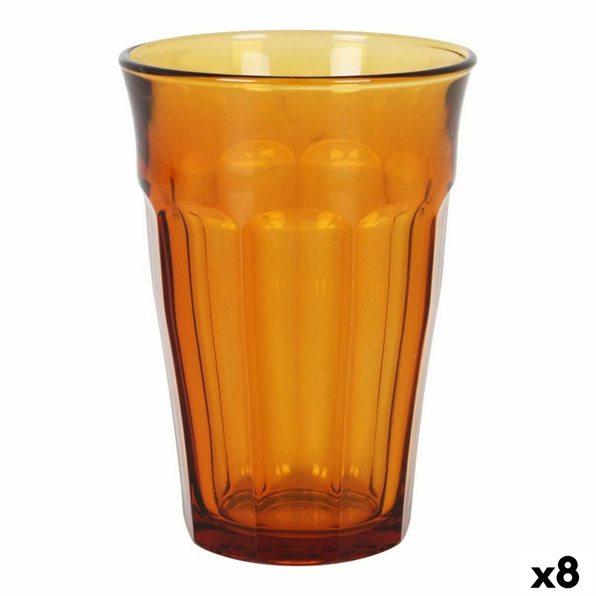 Picardie-lasisetti 4 kpl 360 ml, meripihka juomalasit, Duralex keittiöön