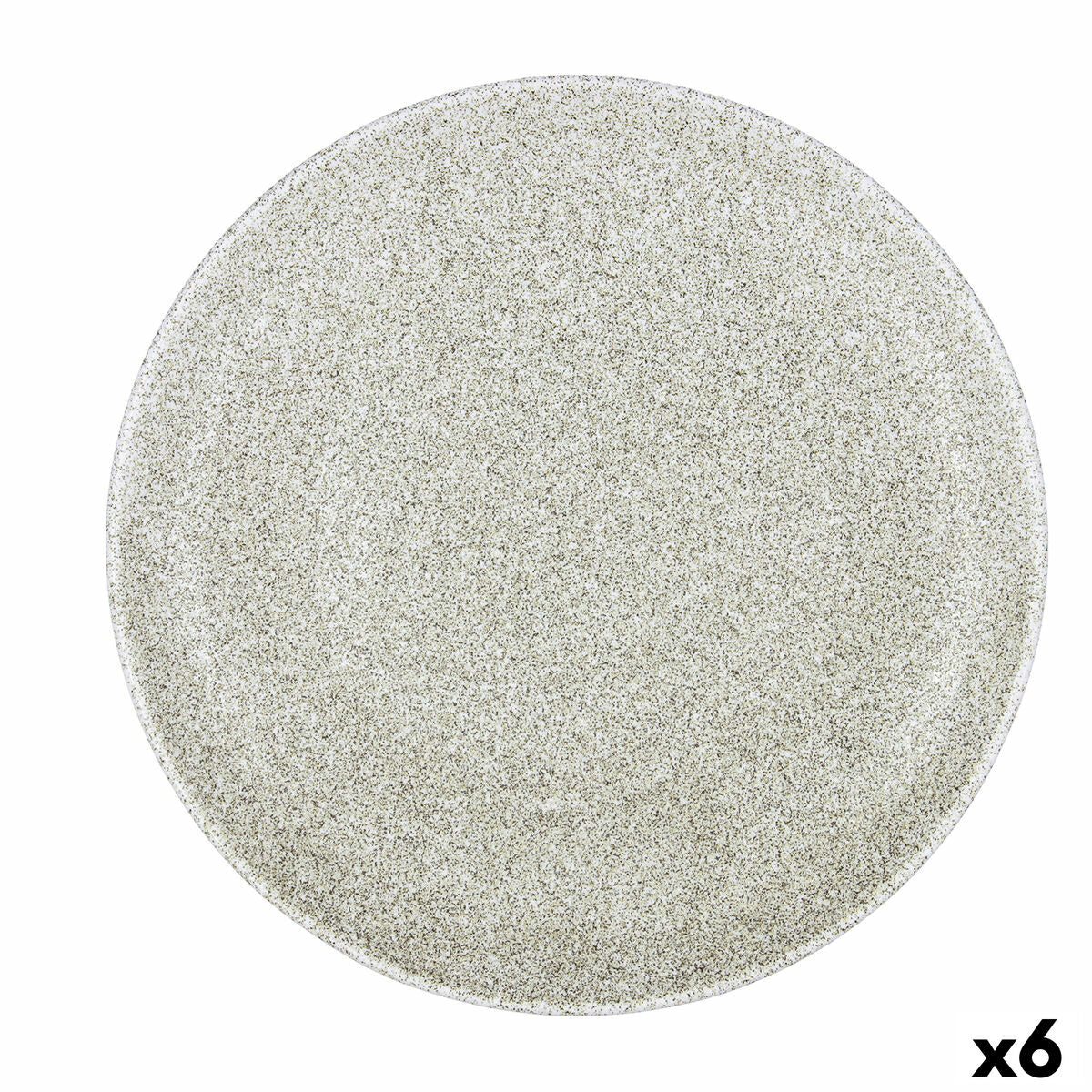 Pizzalautanen Ø 30 cm keramiikka, beige - 6 kpl, pinottava & mikroaaltouuniin
