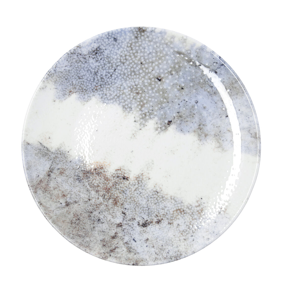 Pizzalautanen Ø 30 cm, beige keramiikka, 6 kpl, pinottava & mikroon sopiva