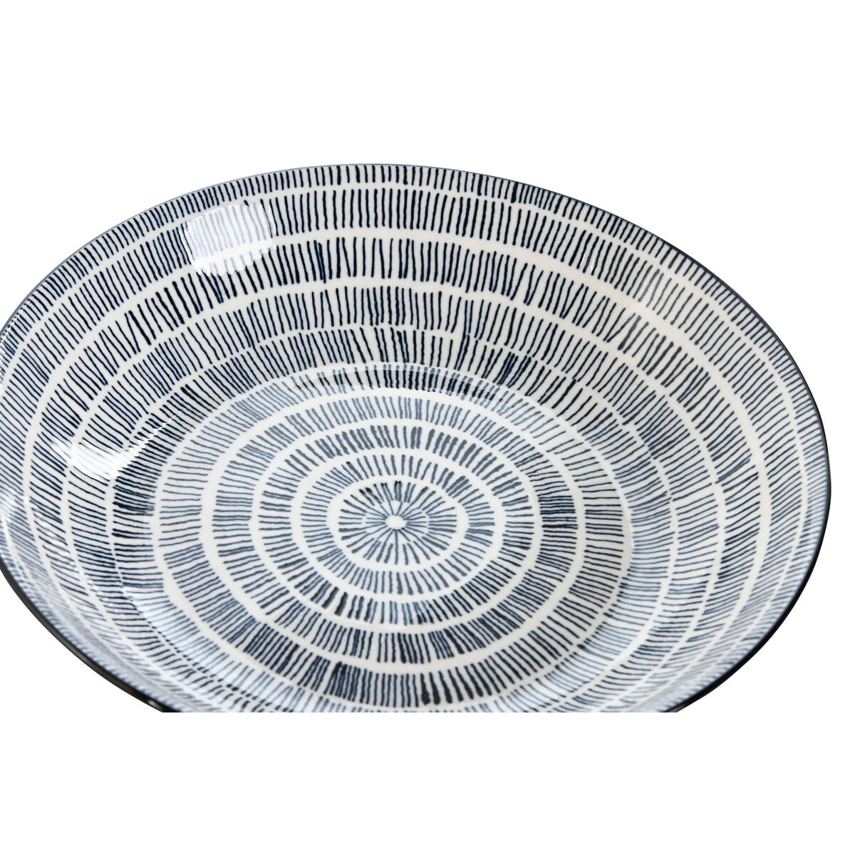 Posliinilautaset 20×20×4 cm, sinivalkoinen lautasetti ruokailuun & tarjoiluun