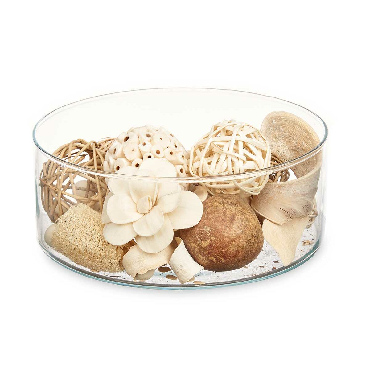 Potpourri koristekuutio 14 x 14 x 14 cm, luonnonmateriaali, lahjapakkaus, 12 kpl
