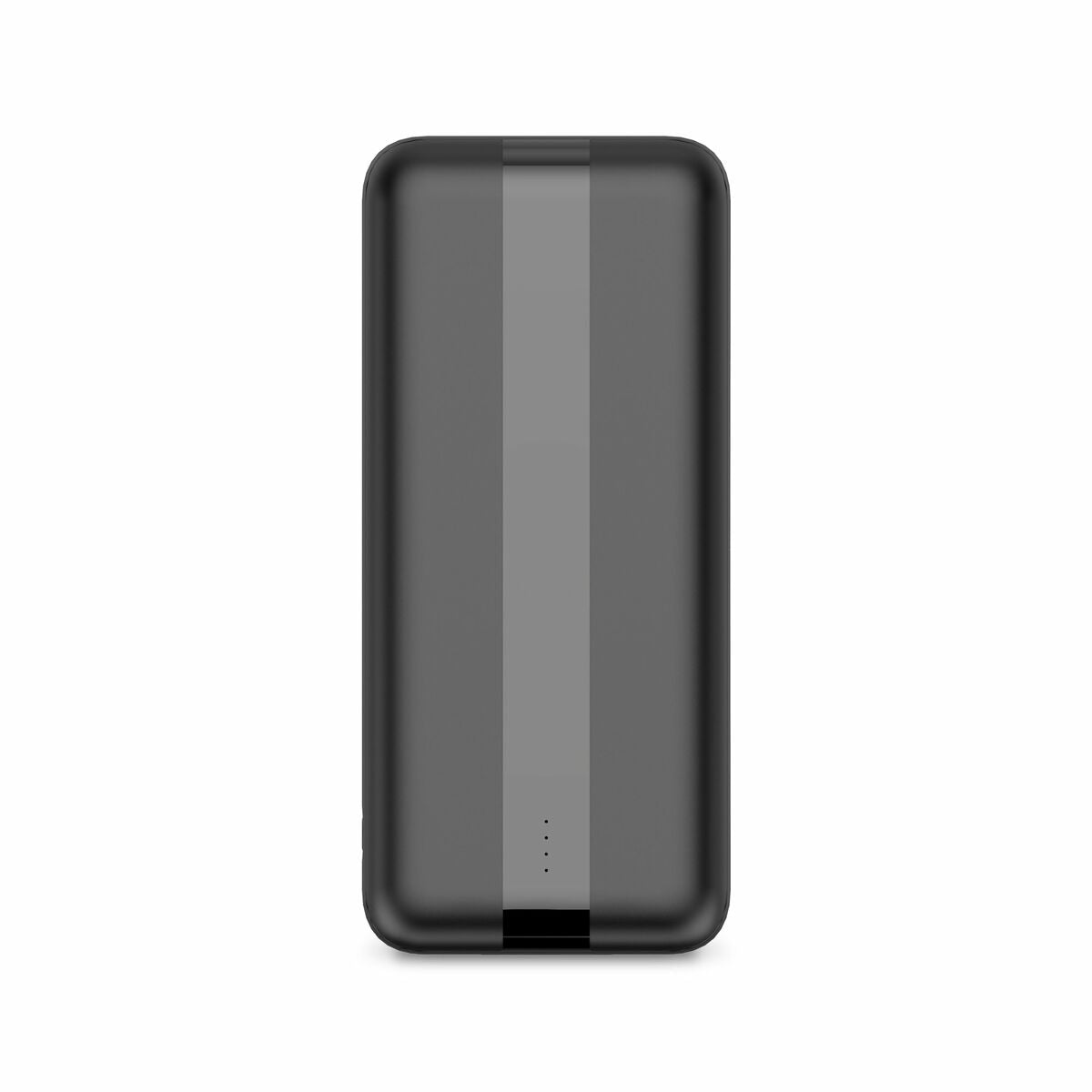 Powerbank 20000 mAh, nopea lataus, EU-pistoke & 3-porttinen, matkalle, musta