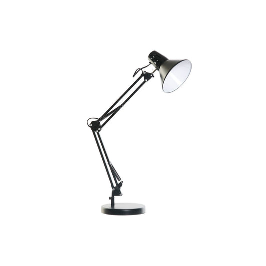 Pöytälamppu musta metalli E27 220 V 69 cm, 140 cm kaapeli - työpöydälle
