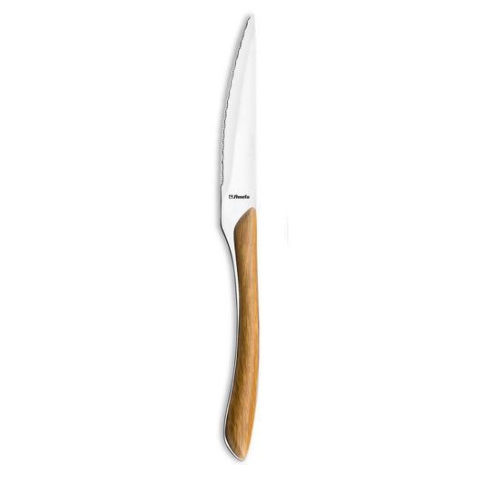 Pöytäveitsi 23 cm, sahalaita, 6 kpl, kaksivärinen metalli - astianpesukoneeseen