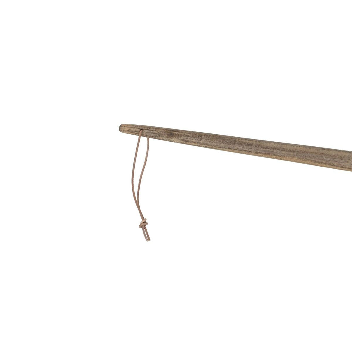 Puinen koristehahmo 130 cm, teak luonnollinen väri, sisustukseen olohuoneeseen